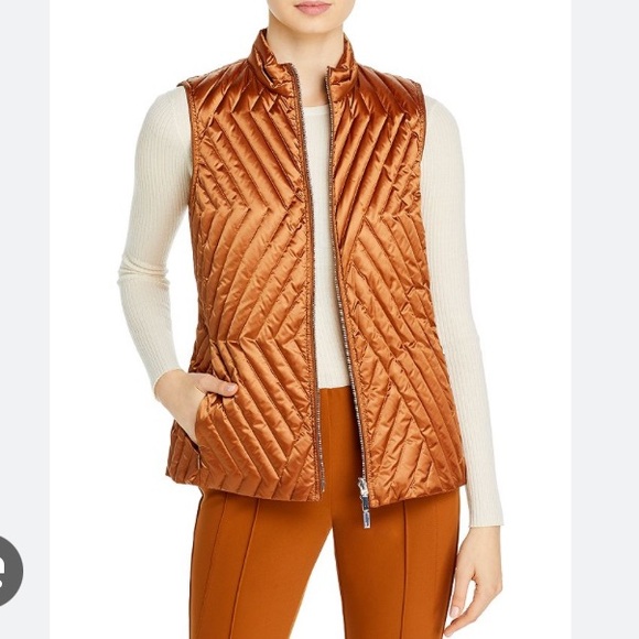 Lafayette 148 New York Jackets & Blazers - Lafayette 148 Bellamy fully reversible Vest in copper color size XXS
